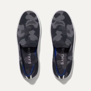 Rothy’s The Original Slip On Sneaker Grey Camo